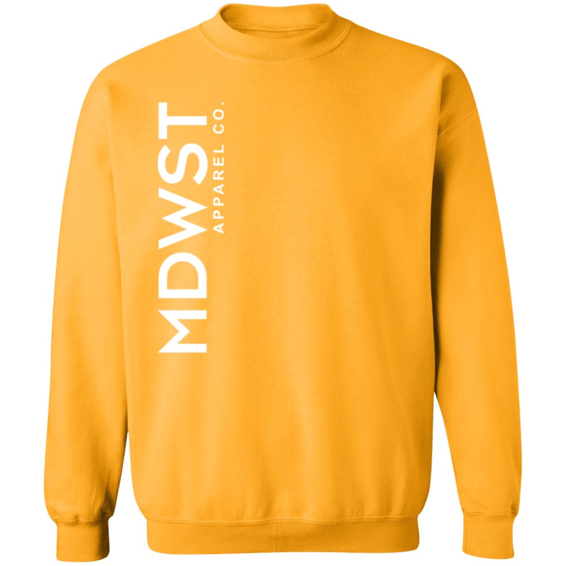 MDWST Vertical Crewneck Pullover Sweatshirt