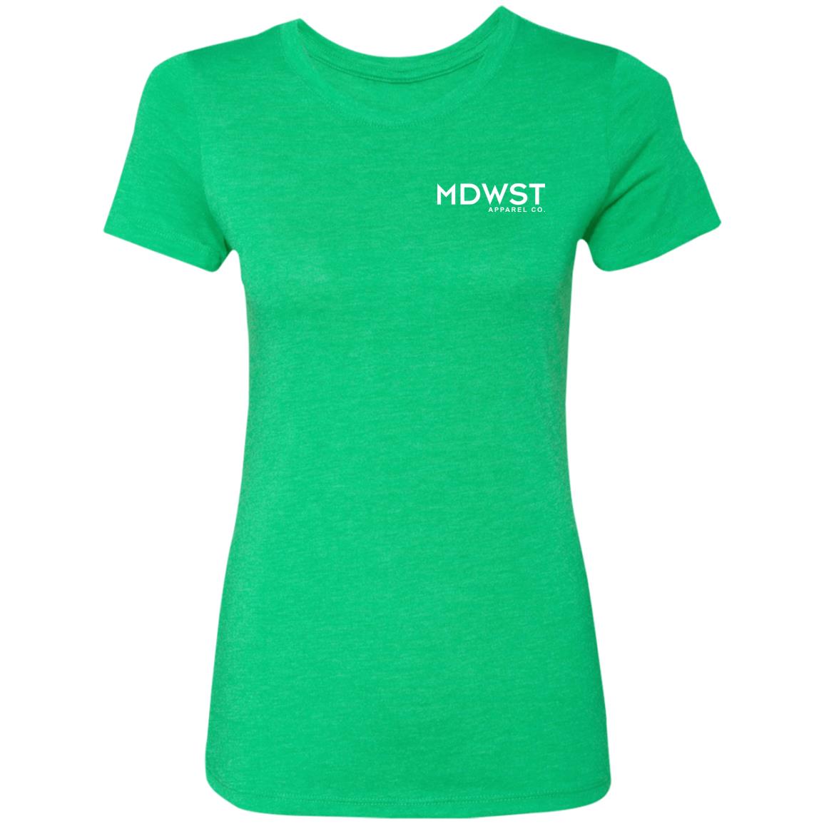 MDWST Corn Ladies' Triblend T-Shirt