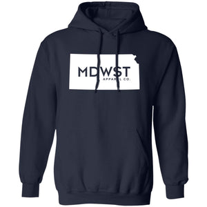 Kansas Front Men's Pullover Hoodie