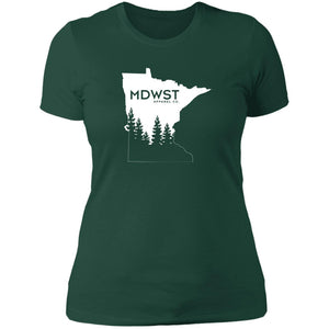 Minnesota Pines Ladies' Boyfriend T-Shirt