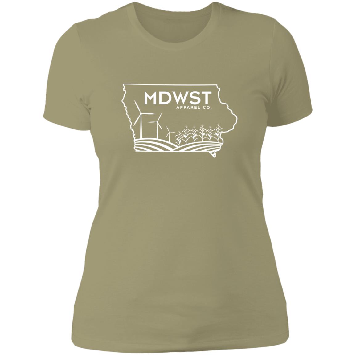 Iowa Landscape Ladies' Boyfriend T-Shirt