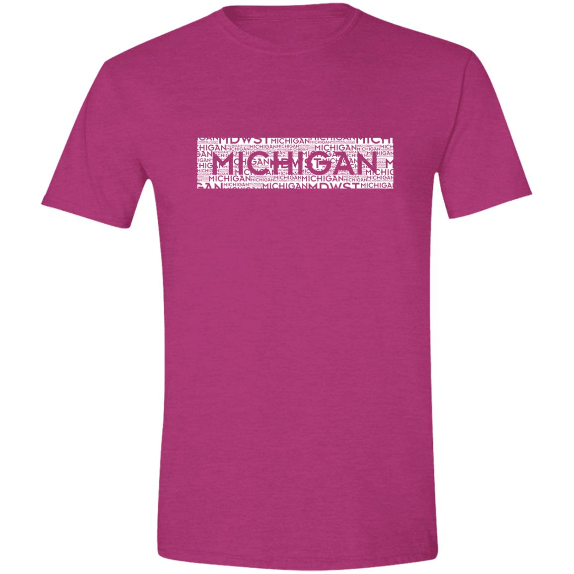 Michigan Text Men's T-Shirt