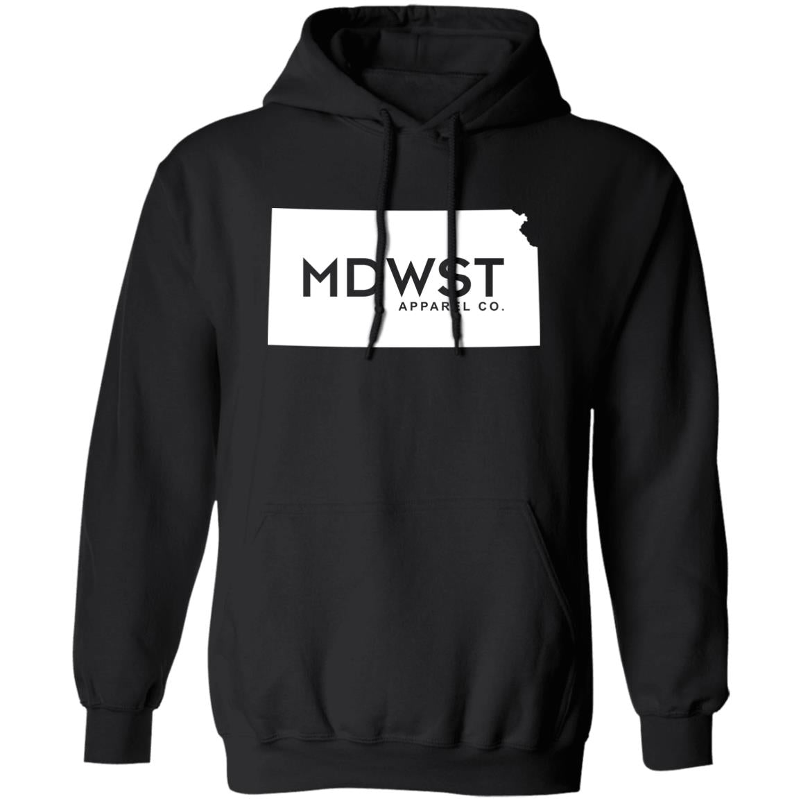 Kansas Front Men's Pullover Hoodie