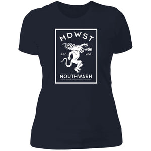 MDWST Mouthwash Ladies' Boyfriend T-Shirt