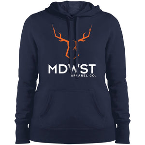 MDWST Deer Ladies' Pullover Hooded Sweatshirt