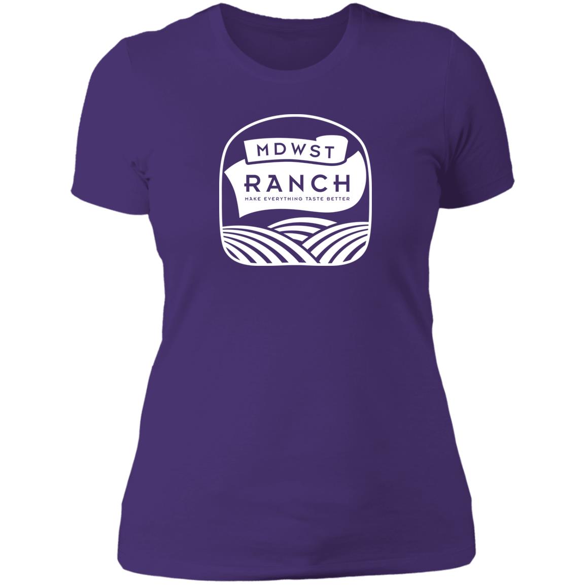 MDWST Ranch Ladies' Boyfriend T-Shirt