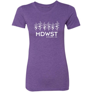 MDWST Corn Ladies' Triblend T-Shirt