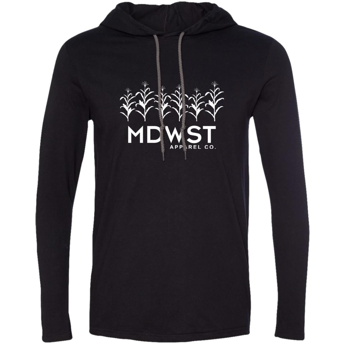 MDWST Corn Men's LS T-Shirt Hoodie