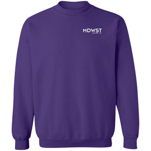 MDWST Anger Crewneck Pullover Sweatshirt