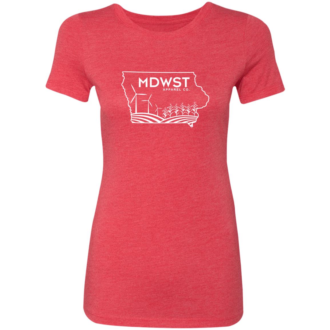 Iowa Landscape Ladies' Triblend T-Shirt