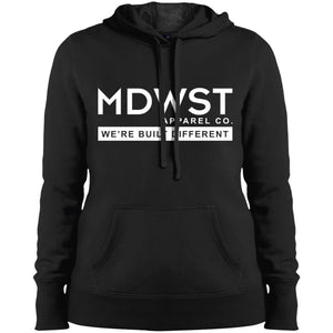 MDWST Built Different Ladies' Pullover Hooded Sweatshirt