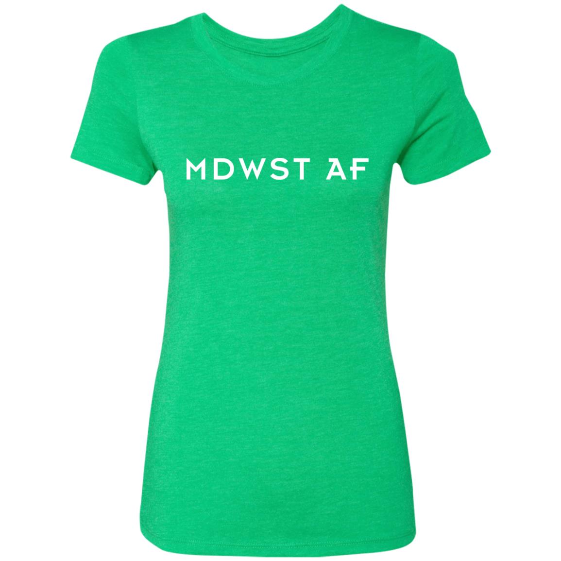 MDWST AF Ladies' Triblend T-Shirt