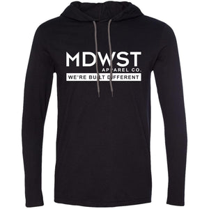 MDWST Built Different Men's LS T-Shirt Hoodie