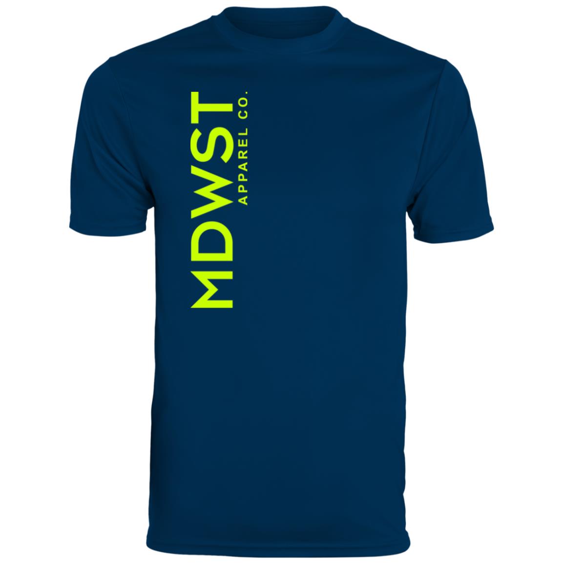 MDWST Vert Lime Moisture-Wicking Tee