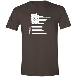 American Flag MN State Men's T-Shirt