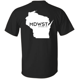 Wisconsin Youth 5.3 oz 100% Cotton T-Shirt