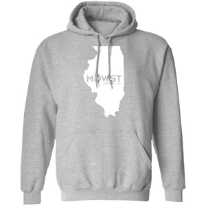 Illinois Front Men's Pullover Hoodie