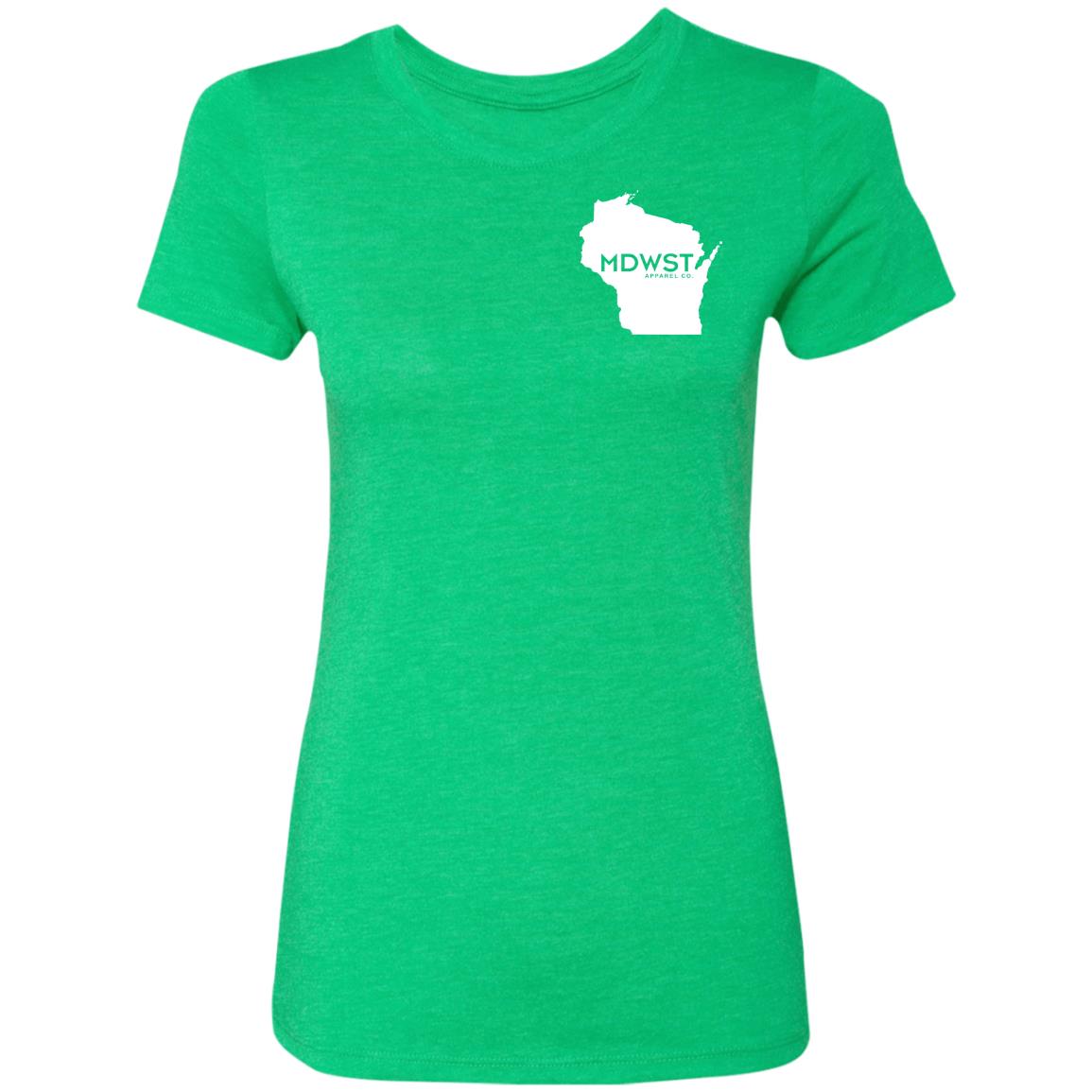 Wisconsin Ladies' Triblend T-Shirt