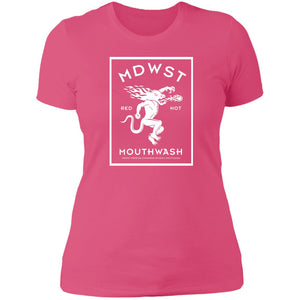 MDWST Mouthwash Ladies' Boyfriend T-Shirt