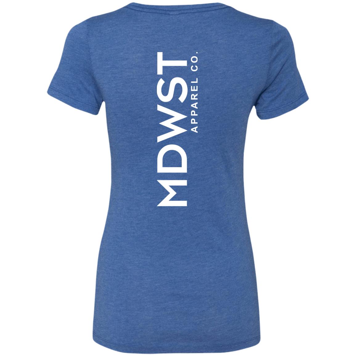 MDWST Vertical Ladies' Triblend T-Shirt