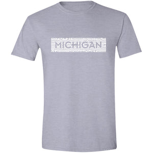 Michigan Text Men's T-Shirt