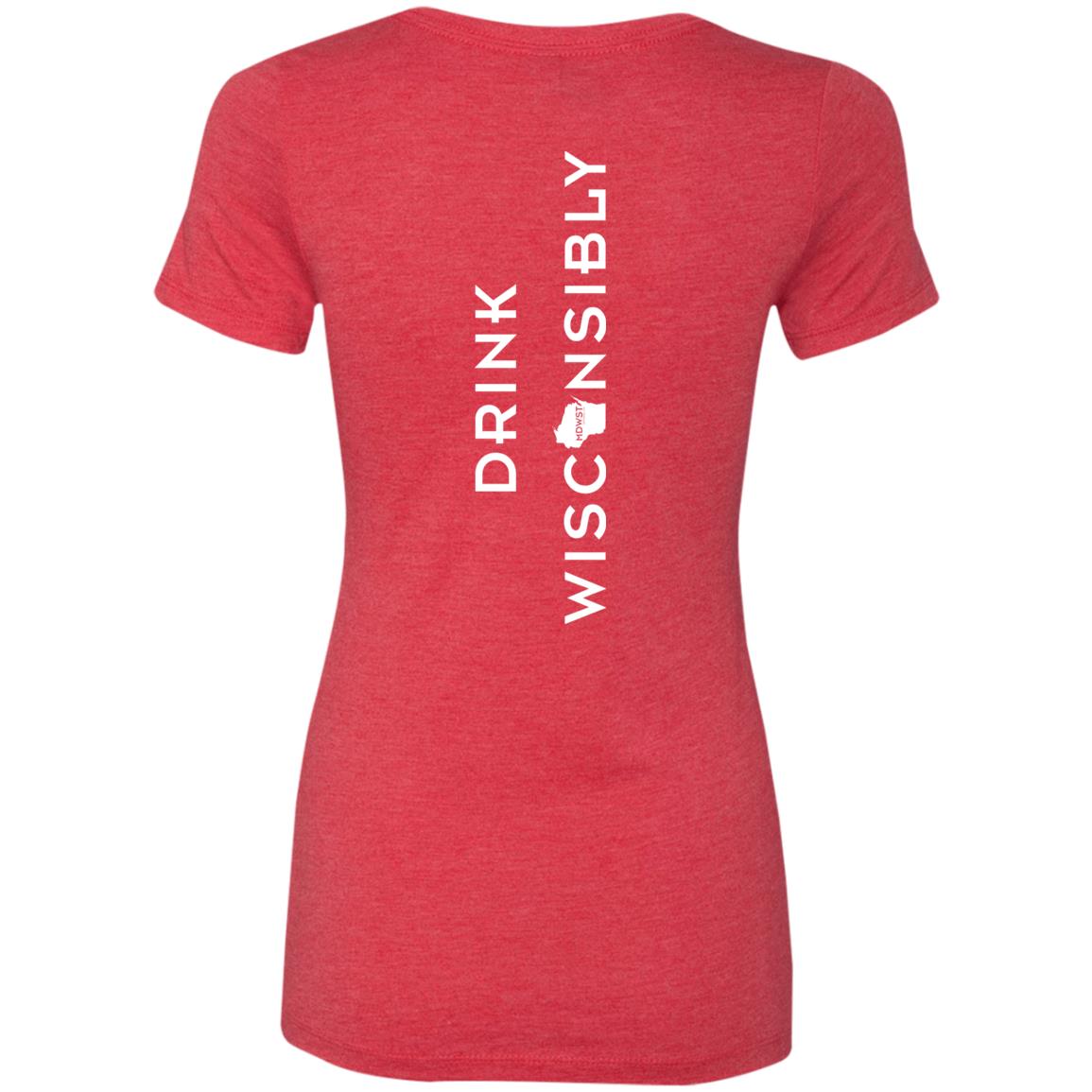 Drink Wisconsibly Ladies' Triblend T-Shirt