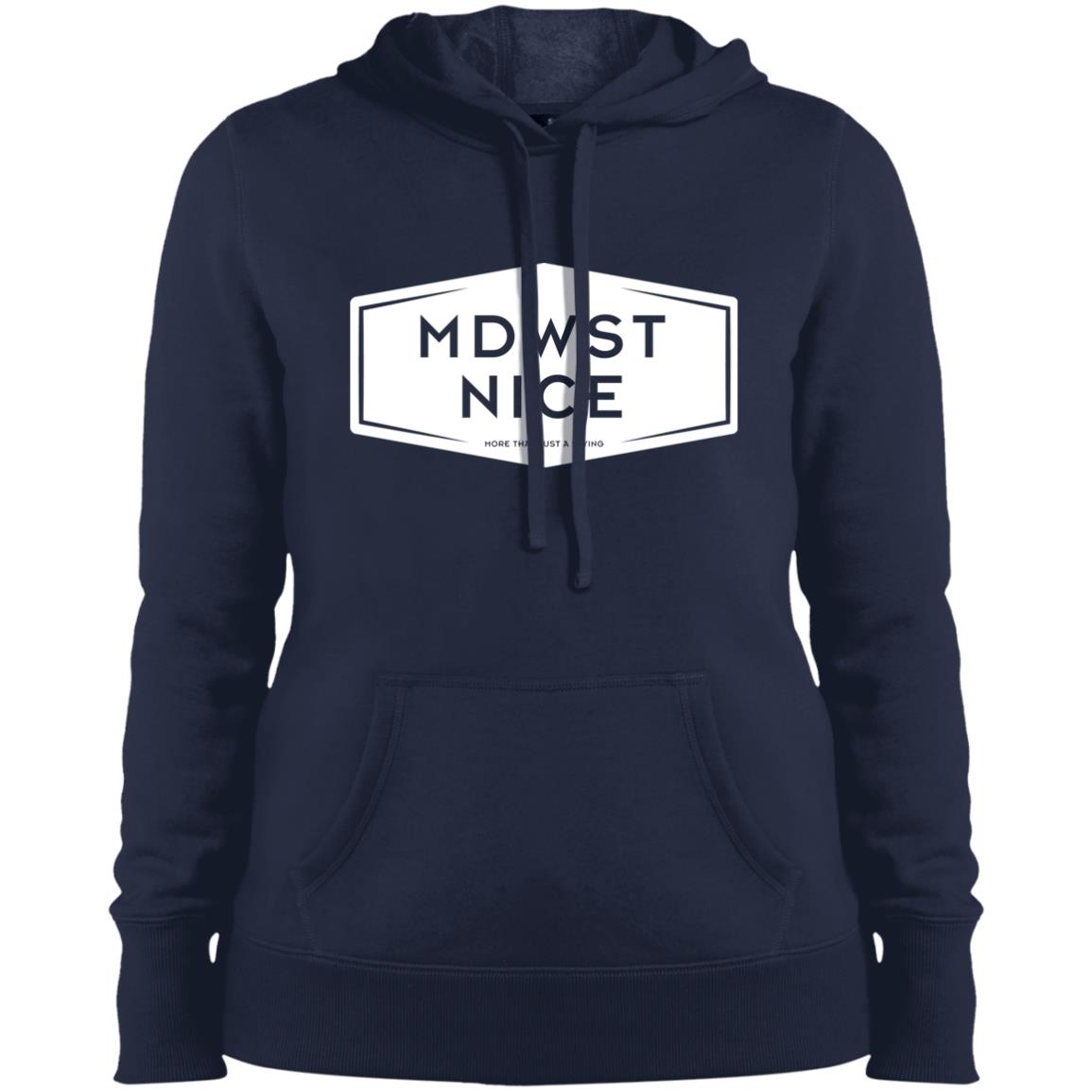 MDWST Nice Ladies' Pullover Hooded Sweatshirt