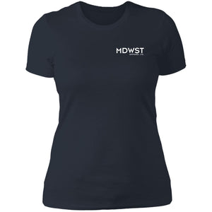 MDWST Anger Ladies' Boyfriend T-Shirt