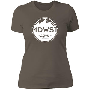 MDWST Latte Ladies' Boyfriend T-Shirt