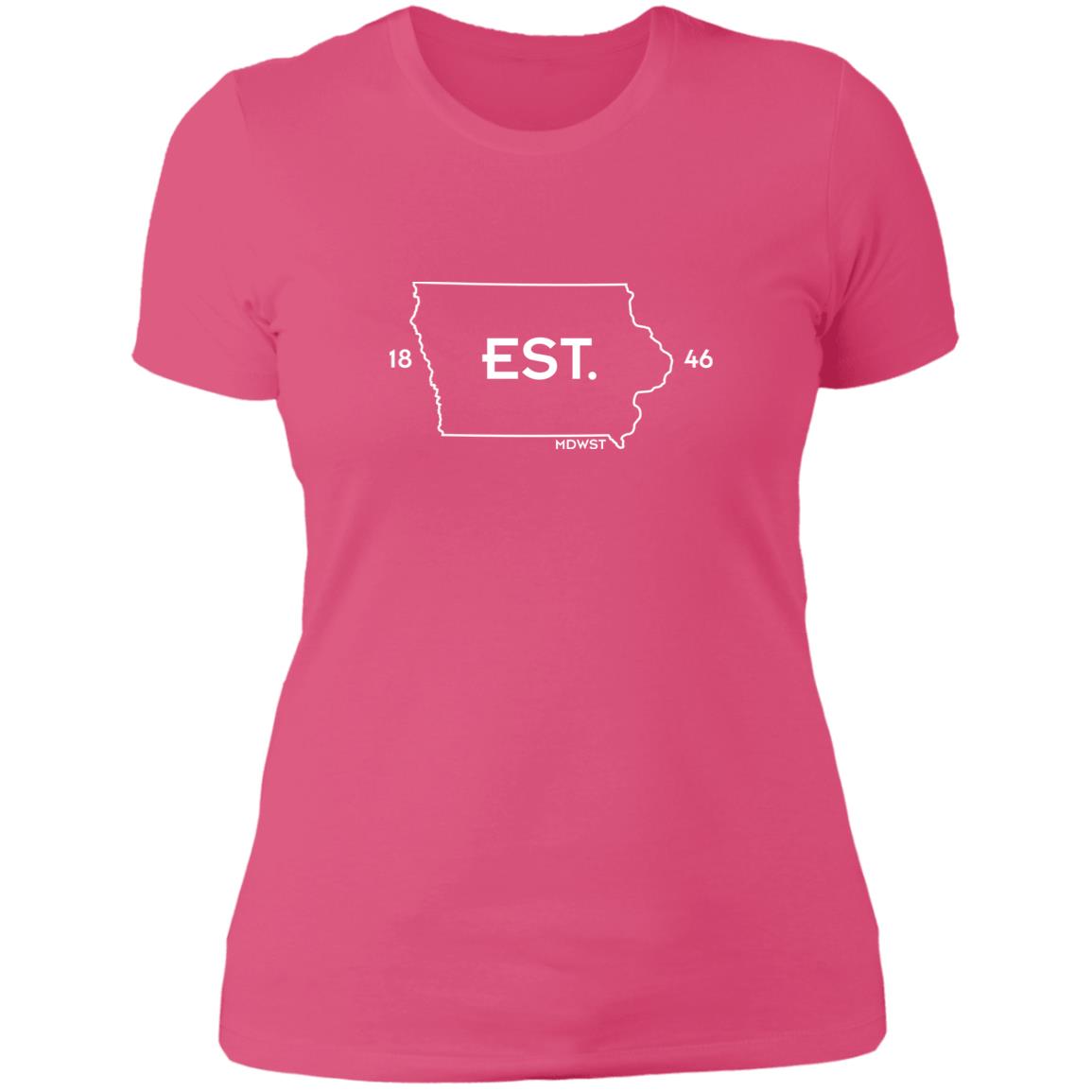 Iowa Est. Ladies' Boyfriend T-Shirt