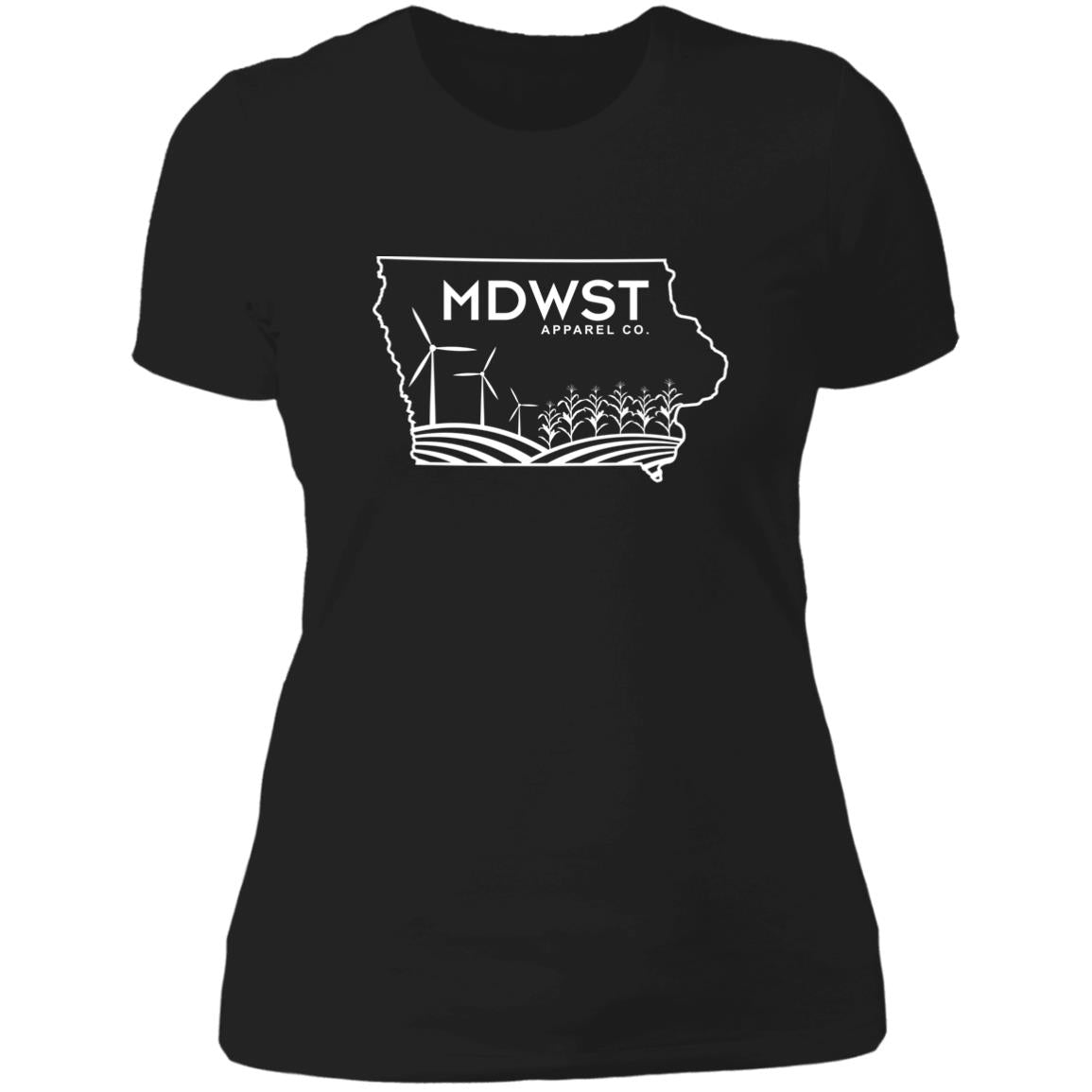 Iowa Landscape Ladies' Boyfriend T-Shirt