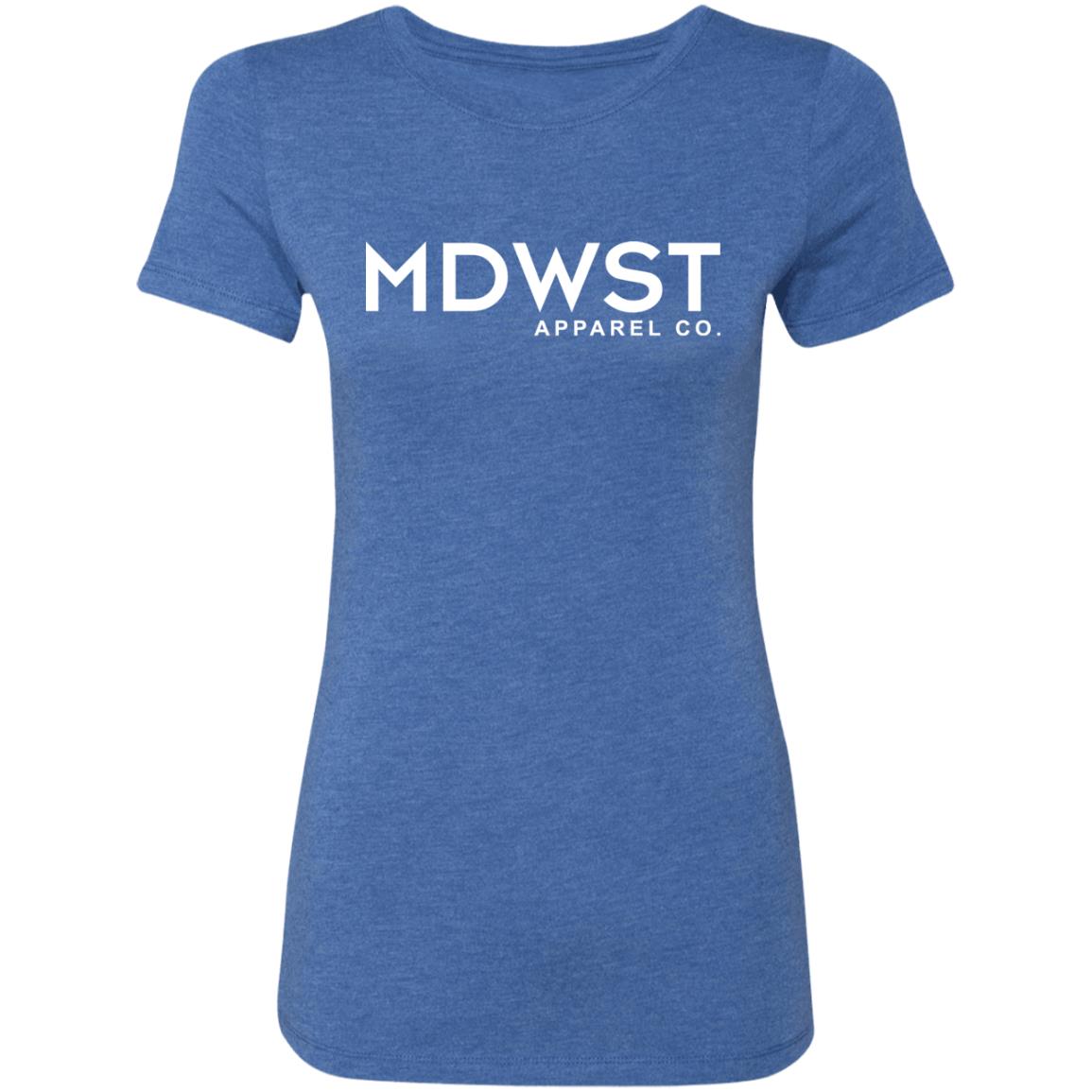 MDWST Front Ladies' Triblend T-Shirt