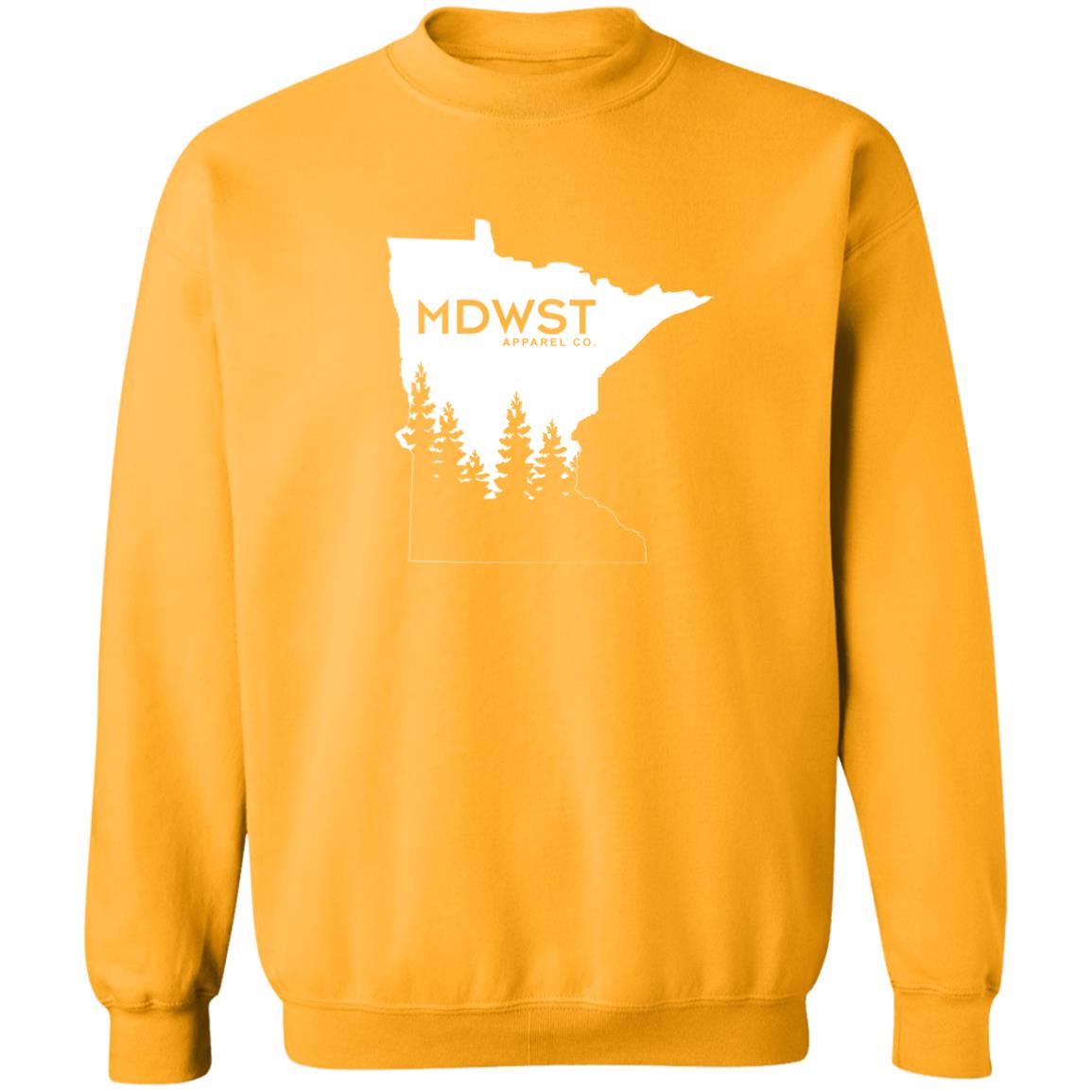 Minnesota Pines Crewneck Pullover Sweatshirt