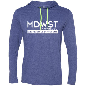 MDWST Built Different Men's LS T-Shirt Hoodie