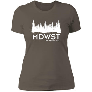 MDWST Pines Kit Ladies' Boyfriend T-Shirt