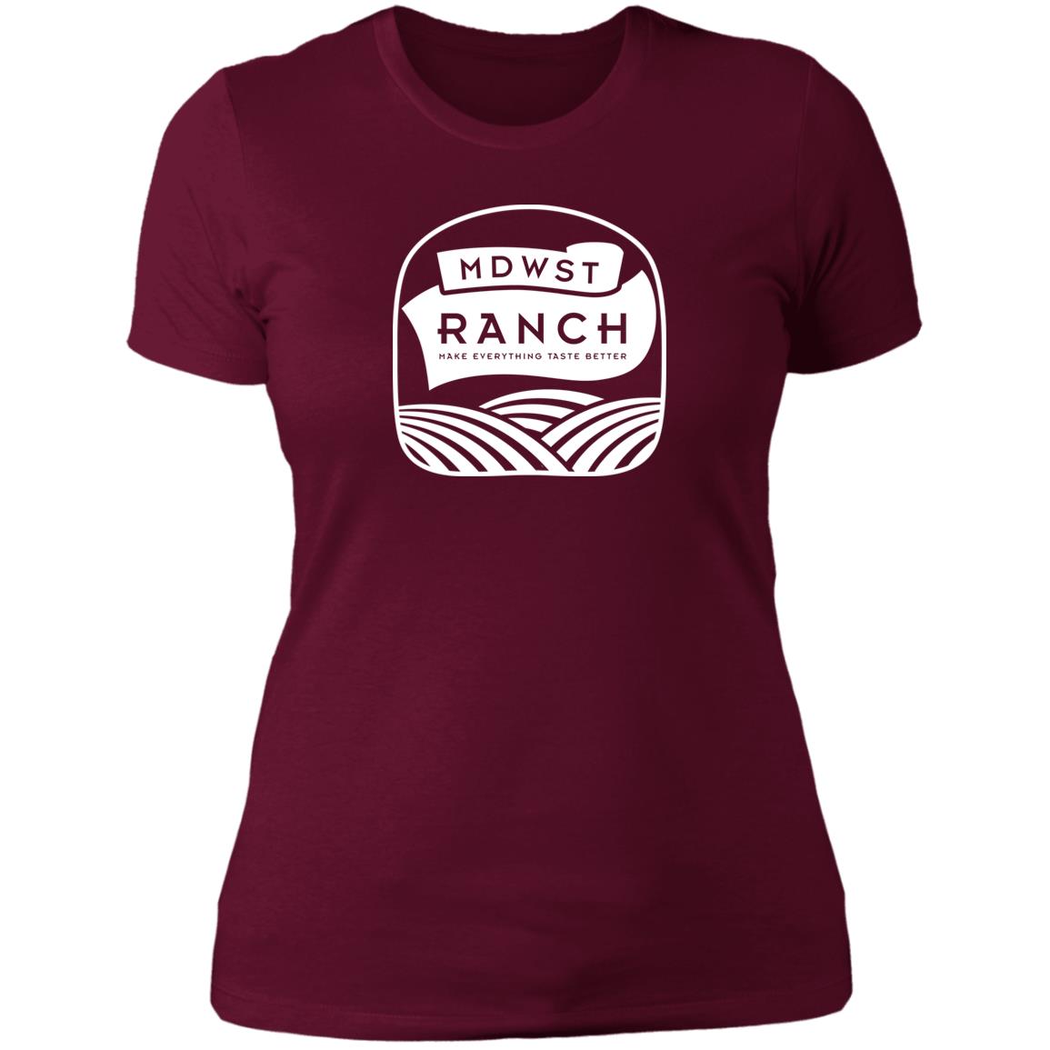 MDWST Ranch Ladies' Boyfriend T-Shirt