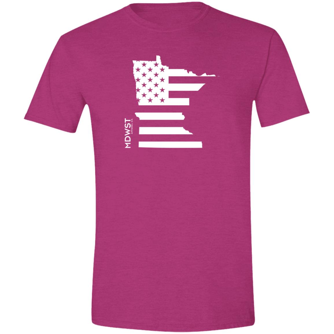 American Flag MN State Men's T-Shirt