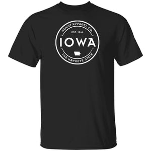 Iowa Crest Youth 5.3 oz 100% Cotton T-Shirt