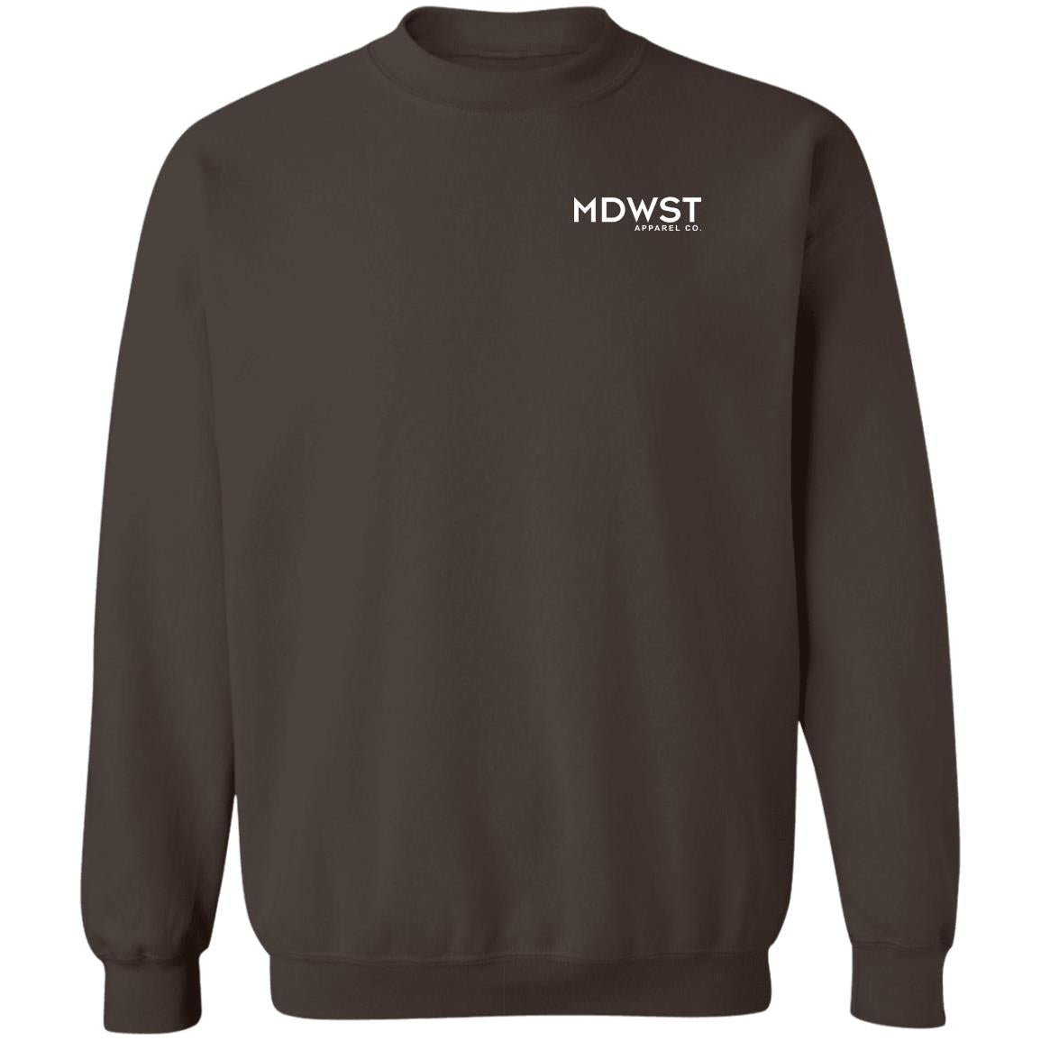 MDWST Anger Crewneck Pullover Sweatshirt