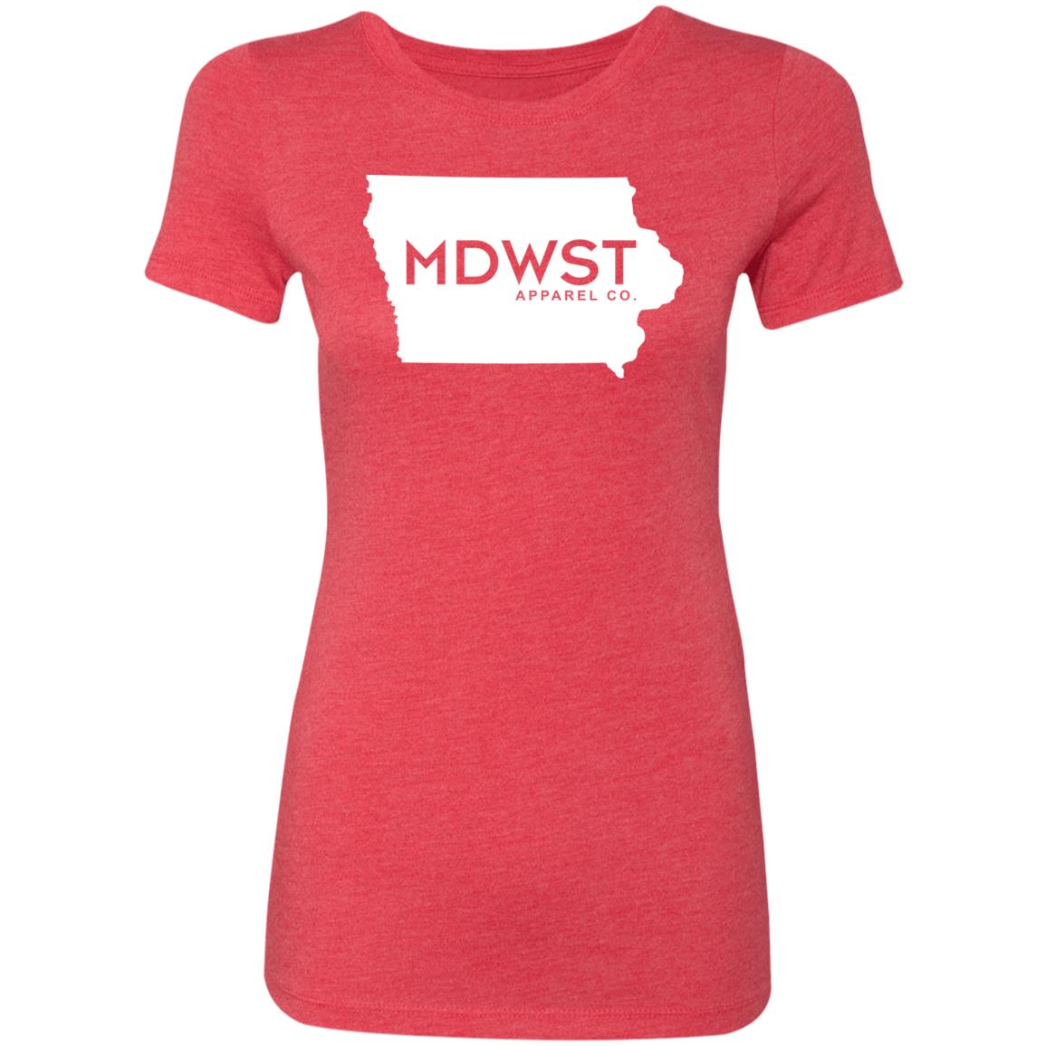 Iowa Front Ladies' Triblend T-Shirt