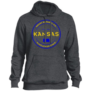 Kansas Crest Pullover Hoodie