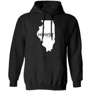 Illinois Front Men's Pullover Hoodie