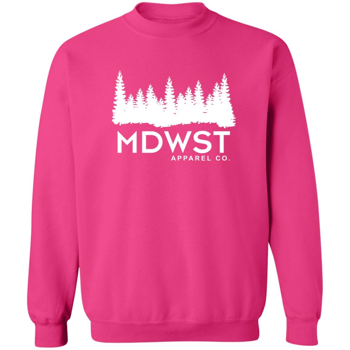 MDWST Pines Crewneck Pullover Sweatshirt