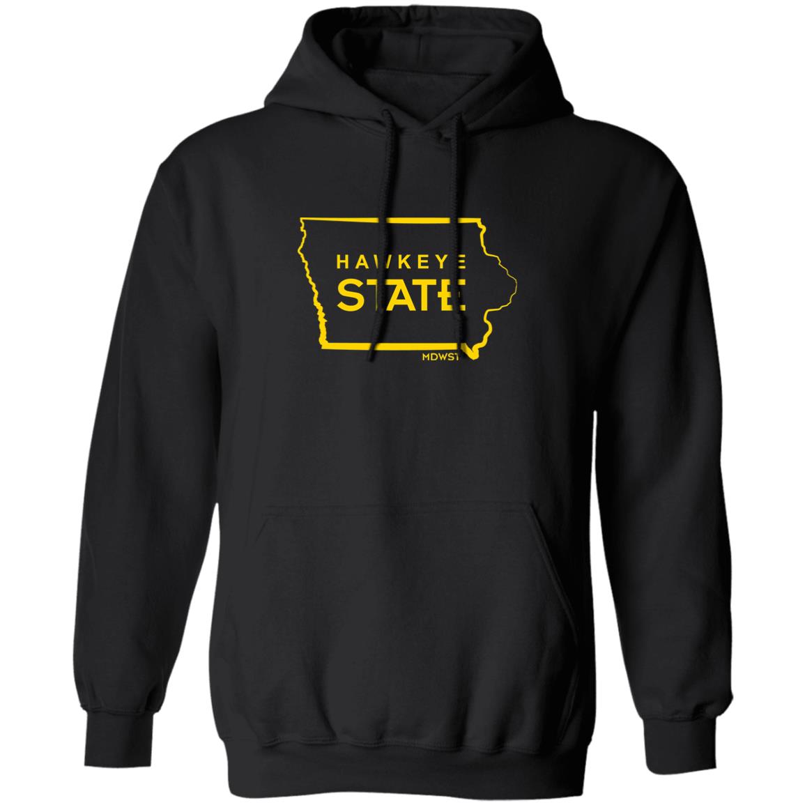 Hawkeye State Men's Pullover Hoodie