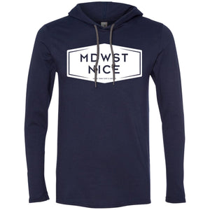 MDWST Nice Men's LS T-Shirt Hoodie