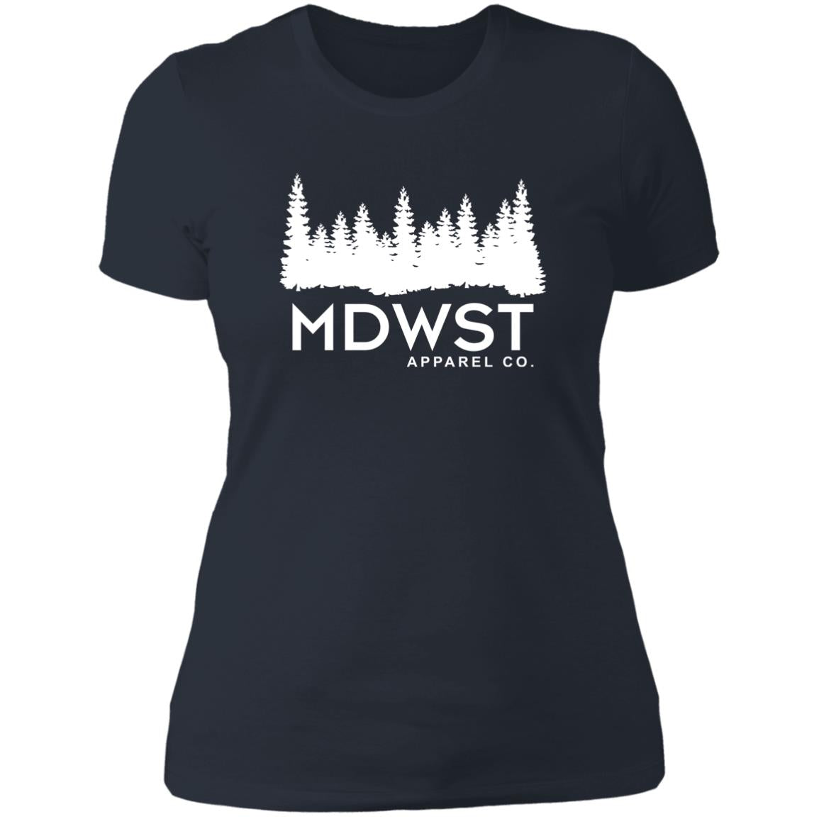 MDWST Pines Kit Ladies' Boyfriend T-Shirt