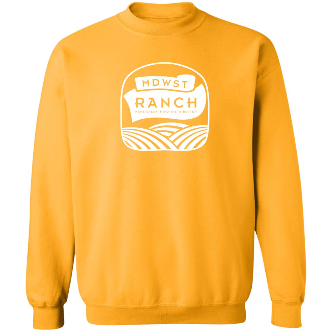 MDWST Ranch Crewneck Pullover Sweatshirt