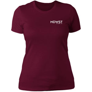 MDWST Anger Ladies' Boyfriend T-Shirt