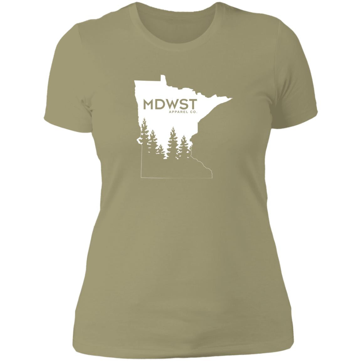 Minnesota Pines Ladies' Boyfriend T-Shirt