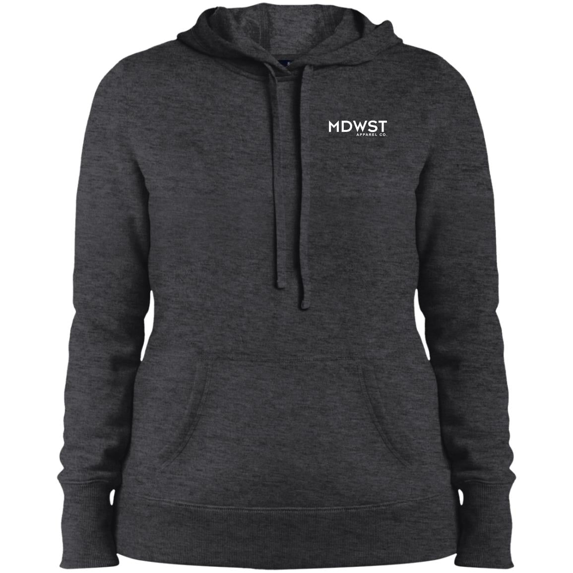 MDWST Anger Ladies' Pullover Hooded Sweatshirt